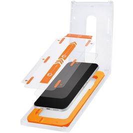 Mobilize Samsung Galaxy A34 Glazen Screenprotector - Case Friendly + Installatie Frame