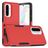 Mobigear Heavy Armor Samsung Galaxy A56 Hoesje Hardcase Backcover Shockproof - Rood