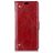 Mobigear Ranch Motorola One Power Hoesje Bookcase Portemonnee - Bordeaux Rood