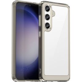 Mobigear Crystal Samsung Galaxy S24 Plus Hoesje Hardcase Backcover - Grijs