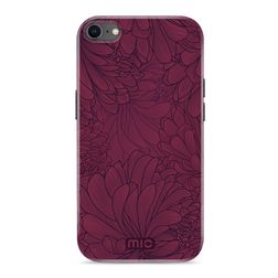 MIO iPhone SE (2020) MagSafe Hoesje Hardcase Backcover - Berry Blooms