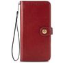 Mobigear Snap Button Samsung Galaxy S20 FE Hoesje Bookcase Portemonnee - Rood