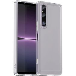 Mobigear Crystal Doorzichtig Sony Xperia 1 V Hoesje Hardcase Backcover Shockproof - Transparant