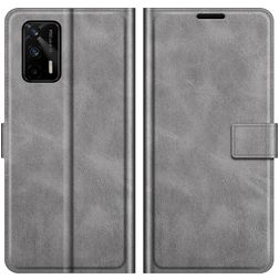 Mobigear Wallet Realme GT Hoesje Bookcase Portemonnee - Grijs