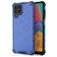 Mobigear Honeycomb Samsung Galaxy M33 Hoesje Hardcase Backcover Shockproof - Blauw