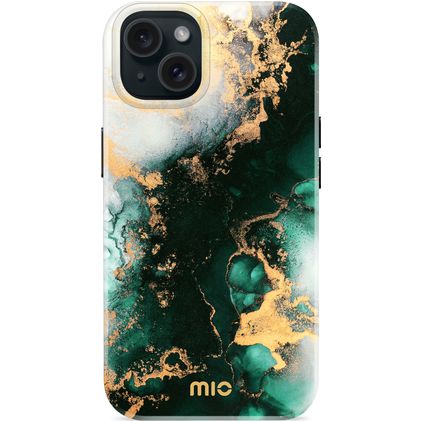 MIO iPhone 13 MagSafe Hoesje Hardcase Backcover - Green Marble