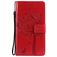 Mobigear Tree Samsung Galaxy S21 Ultra Hoesje Bookcase Portemonnee - Rood