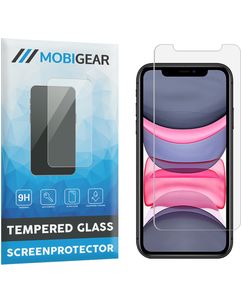 Mobigear iPhone 11 Glazen Screenprotector - Case Friendly