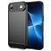 Mobigear Brushed Slim iPhone Air Hoesje Flexibel TPU Backcover - Zwart