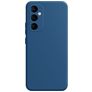 Mobigear Colors Samsung Galaxy A35 Siliconen Hoesje Backcover - Blauw