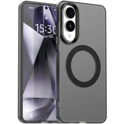 Mobigear Shockproof Samsung Galaxy S25 Edge MagSafe Hoesje Hardcase Backcover - Zwart
