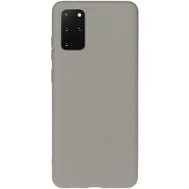 Mobigear Colors Samsung Galaxy S20 Plus Hoesje Flexibel TPU Backcover - Grijs