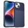Mobigear Groove iPhone 15 Plus Hoesje Flexibel TPU Backcover - Blauw
