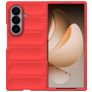 Mobigear Bumpy Samsung Galaxy Z Fold 8 Ultra Hoesje Flexibel TPU Backcover - Rood