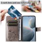 Mobigear Butterfly Xiaomi 14T Hoesje Bookcase Portemonnee - Grijs