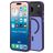 Mobiparts Hardcover iPhone 17 Pro Max MagSafe Hoesje Hardcase Backcover - Satin Purple
