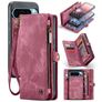 CaseMe 008 Google Pixel 9 Pro XL Hoesje Uitneembare 2in1 Bookcase Portemonnee - Rood