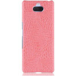 Mobigear Croco Sony Xperia 10 Plus Hoesje Hardcase Backcover - Roze