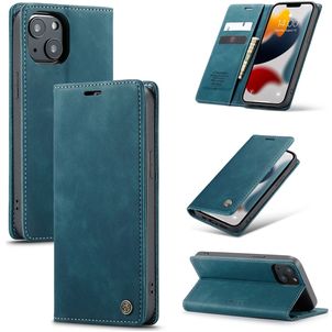 Caseme 013 iPhone 13 Hoesje Bookcase Portemonnee - Blauw
