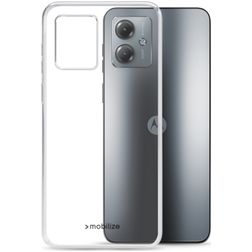 Mobilize Gelly Doorzichtig Motorola Moto G14 Hoesje Flexibel TPU Backcover - Transparant