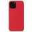 Mobigear Rubber Touch iPhone 13 Pro Siliconen Hoesje Backcover - Carmine