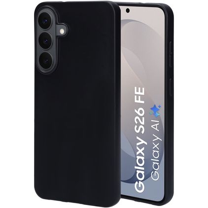 Mobiparts Classic Samsung Galaxy S26 FE Hoesje Flexibel TPU Backcover - Zwart