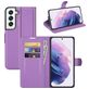 Mobigear Classic Samsung Galaxy S22 Hoesje Bookcase Portemonnee - Paars