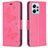 Mobigear Butterfly Xiaomi Redmi Note 12 Hoesje Bookcase Portemonnee - Magenta