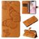 Mobigear Butterfly iPhone 16e Hoesje Bookcase Portemonnee - Cognac