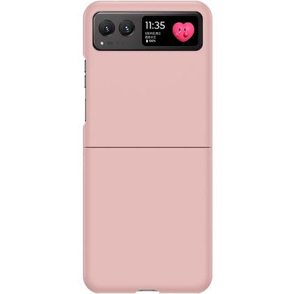 Mobigear Colors Motorola Razr 40 Hoesje Hardcase Backcover - Pastelroze