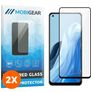 Mobigear Premium OPPO Reno 7 4G Glazen Screenprotector - Case Friendly - Zwart (2-Pack)