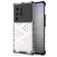 Mobigear Honeycomb Vivo X80 Pro Hoesje Hardcase Backcover Shockproof - Wit