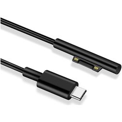 Mobigear Oplader Microsoft Surface 1 m - Zwart