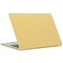 Mobigear Sparkling Cream MacBook Air 13 Inch (2022-2026) Hoes Hardshell Laptopcover MacBook Case - Geel - Model A2681 / A3113 / A3240 / A3449
