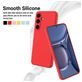 Mobigear Rubber Touch Samsung Galaxy S25 FE Siliconen Hoesje Backcover - Rood