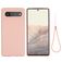 Mobigear Rubber Touch Google Pixel 6 Siliconen Hoesje Backcover - Roze