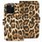 My Style Flex Wallet iPhone 16 Pro Max Hoesje Bookcase Portemonnee - Wild Leopard