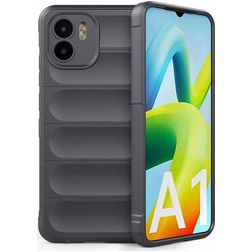 Mobigear Bumpy Xiaomi Redmi A1 4G Hoesje Flexibel TPU Backcover - Charcoal
