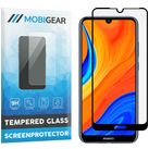 Mobigear Premium Huawei Y6s Glazen Screenprotector - Case Friendly - Zwart Mobigear Premium Huawei Y6s Glazen Screenprotector - Case Friendly - Zwart