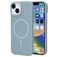 Mobiparts Slim Line iPhone 15 MagSafe Hoesje Hardcase Backcover - Sage Green