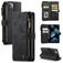 CaseMe C30 iPhone 13 Hoesje Bookcase Portemonnee - Zwart