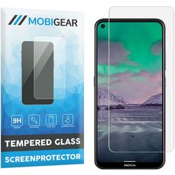 Mobigear Nokia 3.4 Glazen Screenprotector - Case Friendly