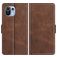 Mobigear Slim Magnet Xiaomi Mi 11 Lite Hoesje Bookcase Portemonnee - Bruin