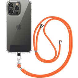Mobigear Lanyard Universeel Telefoonkoord Verstelbaar - Oranje