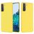 Mobigear Rubber Touch Samsung Galaxy S21 Siliconen Hoesje Backcover - Geel