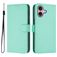 Mobigear Urban Wallet iPhone 16 Hoesje Bookcase Portemonnee - Groen