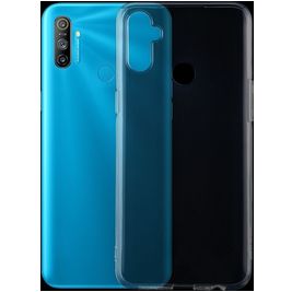 Mobigear Ultra Thin Doorzichtig Realme C3 Hoesje Flexibel TPU Extra Dun Backcover - Transparant