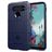 Mobigear Rugged Shield LG K51s Hoesje Flexibel TPU Backcover Shockproof - Blauw