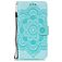 Mobigear Mandala iPhone 11 Hoesje Bookcase Portemonnee - Turquoise