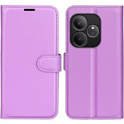 Mobigear Classic Realme GT 6 Hoesje Bookcase Portemonnee - Paars